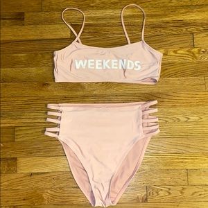 Rue 21 - Super High Waisted Bikini Set